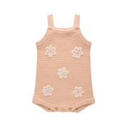 Crochet Romper - Blooms