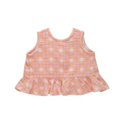 Frilled Top Check
