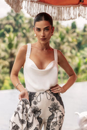 Delray Reversible Cami in Ivory
