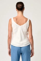 Delray Reversible Cami in Ivory