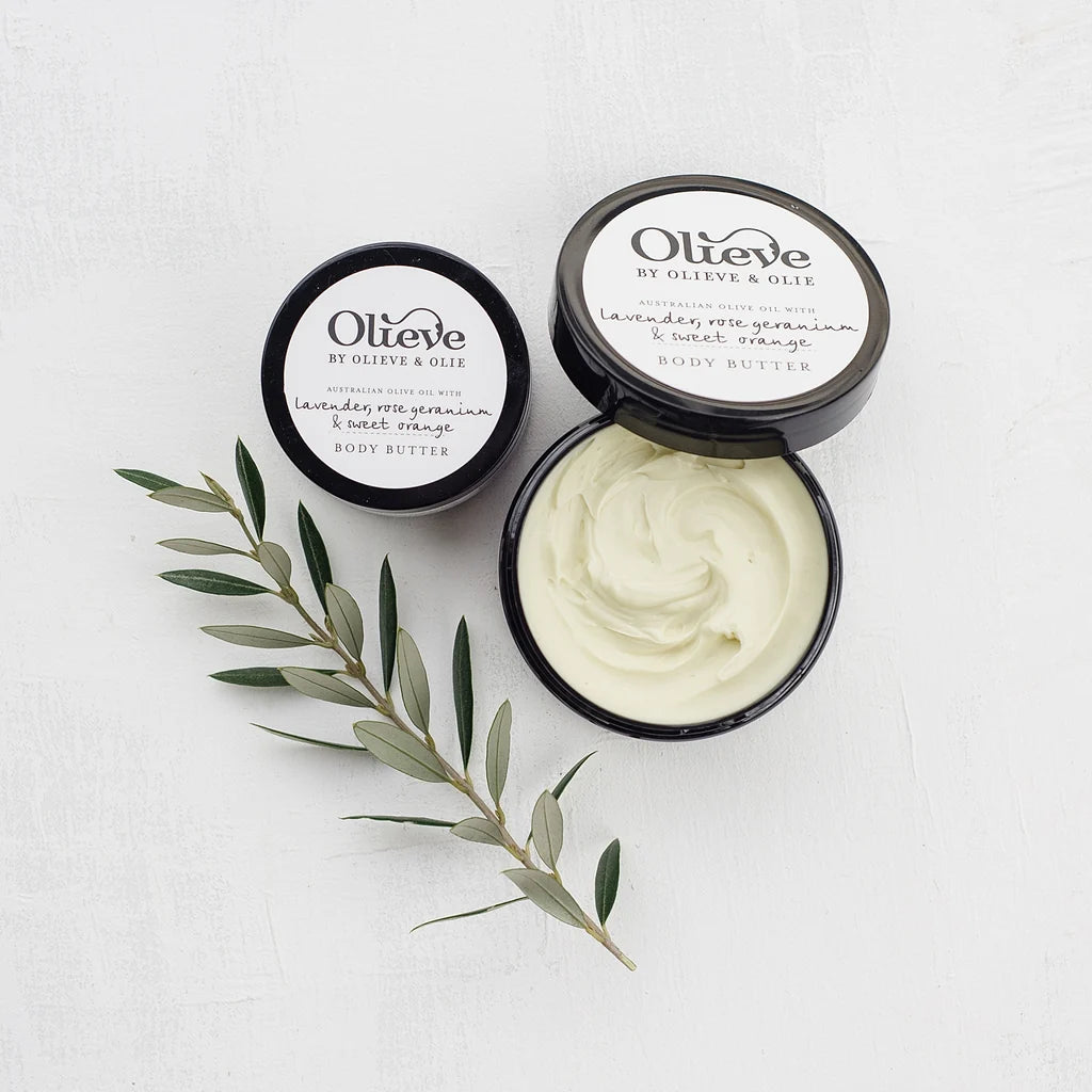 Olieve&olie body butter 100mL Lavender, Rose Geranium & Sweet Orange