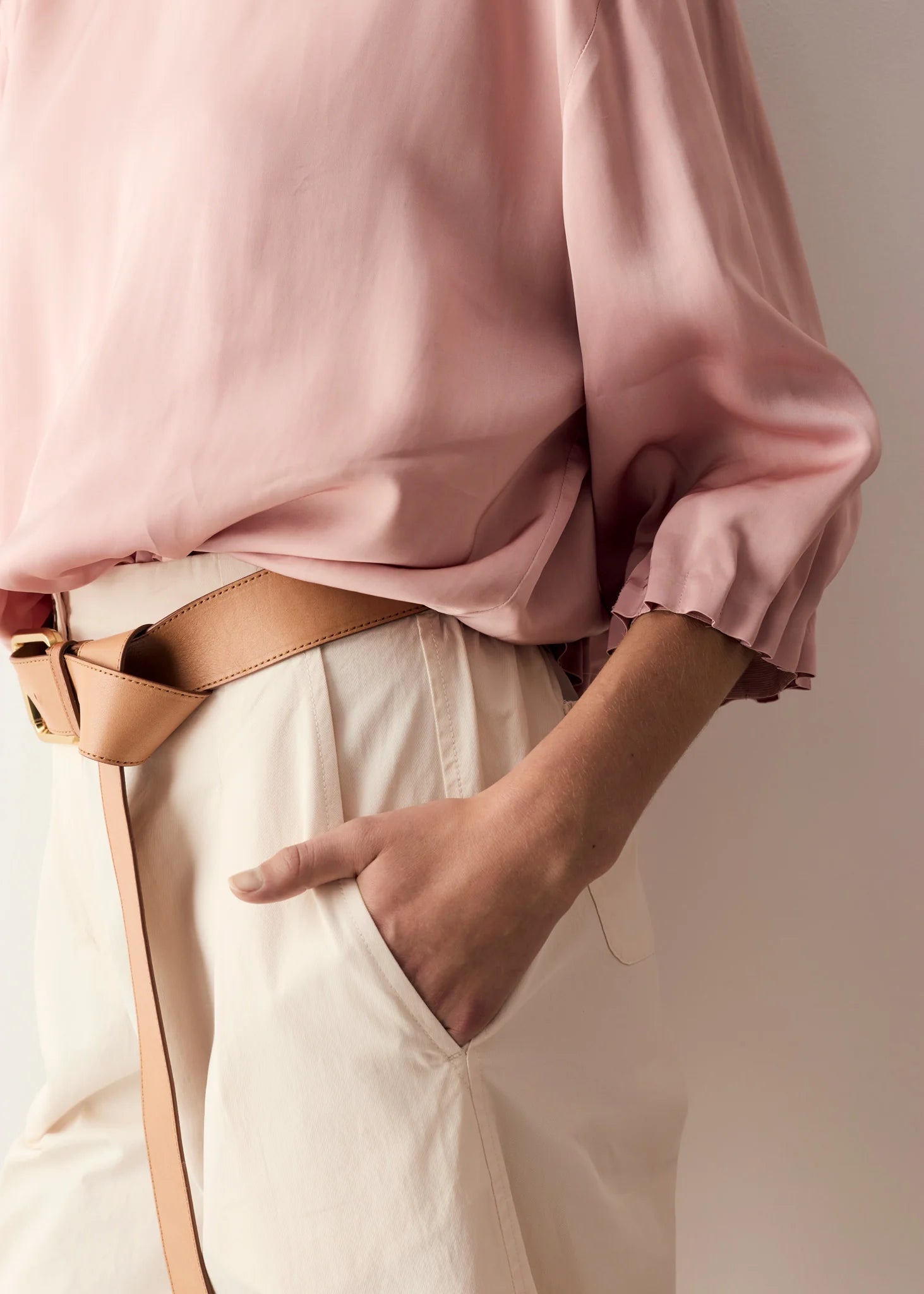 POL Innes Tuck Top Pink