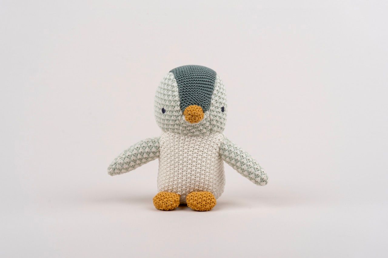 Dlux Baby Pingu Cotton Rattle