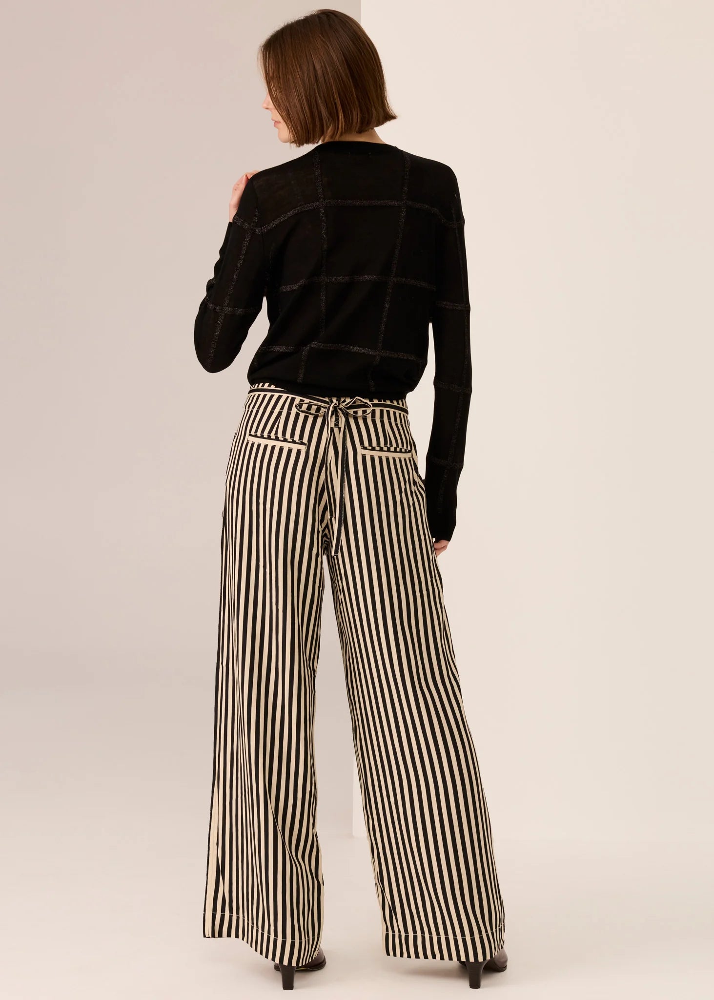 Westin Lurex Check Knit