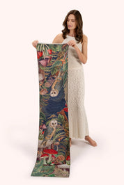 Powder Lux Scarf Woodland Owl Design