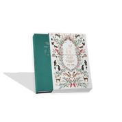 Primrosia 'Deer' Woodlands Teal – Watercolor Dot Grid A5 Journal