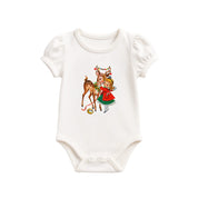 CONFETTI KIDZ Reindeer Belle Bamboo Bodysuit