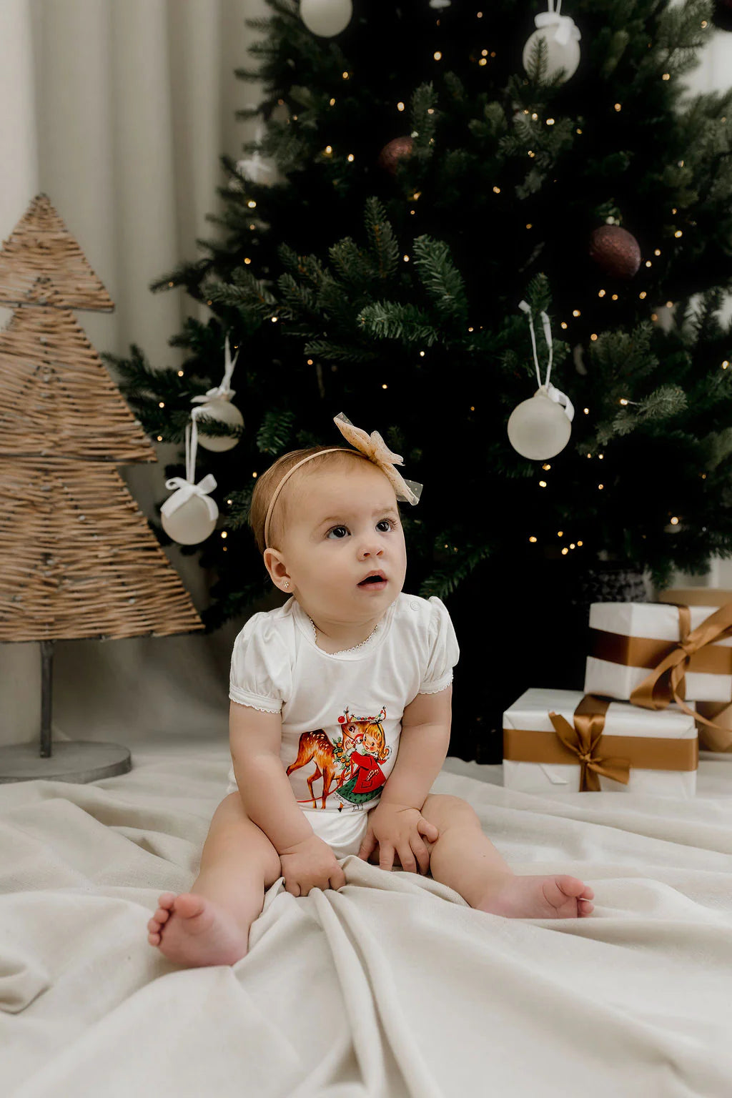 CONFETTI KIDZ Reindeer Belle Bamboo Bodysuit