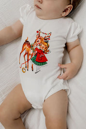 CONFETTI KIDZ Reindeer Belle Bamboo Bodysuit