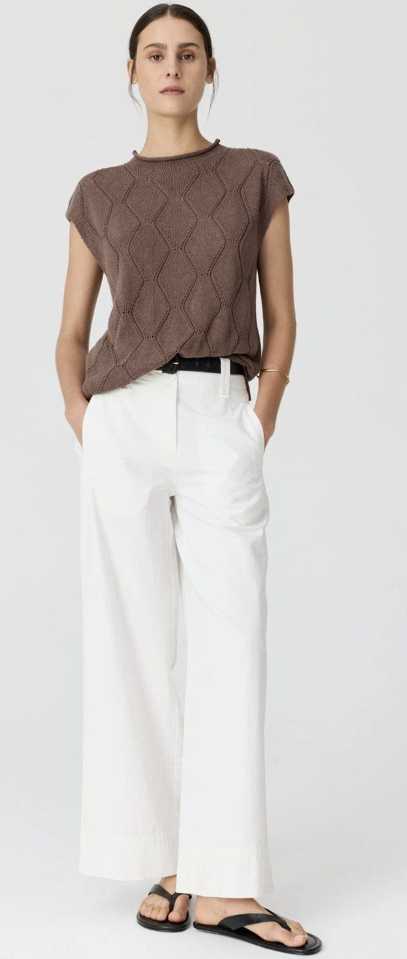 Rosin Cable Knit Chocolate