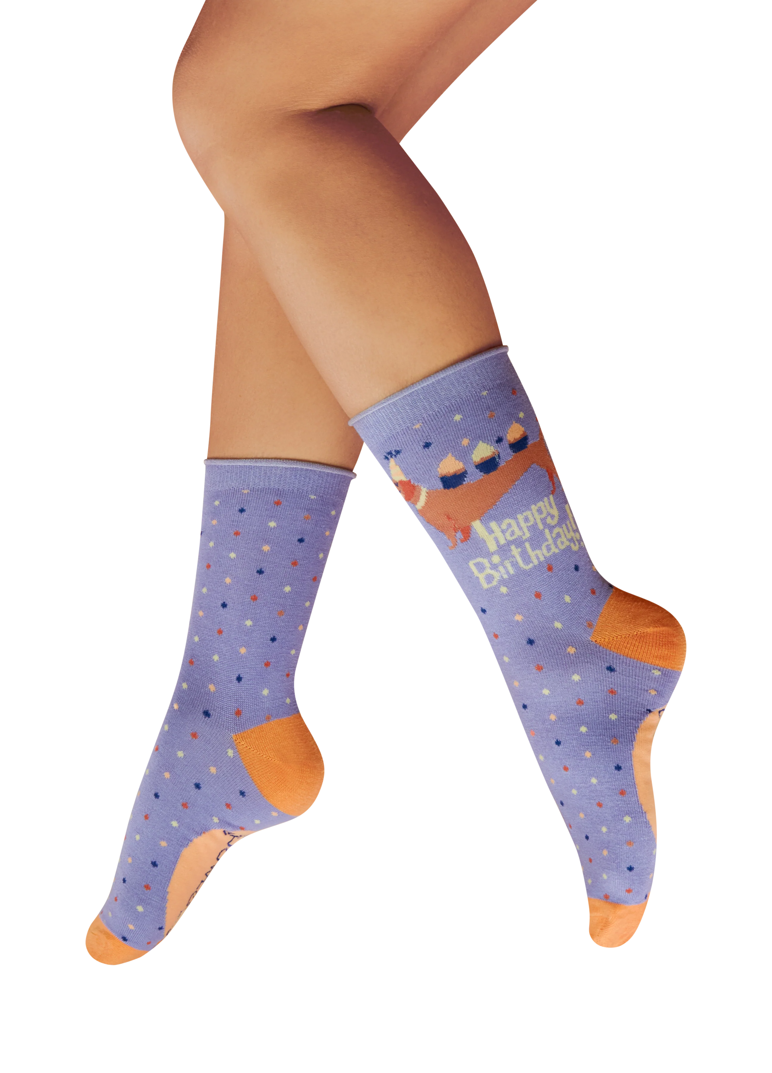 Powder puppy cake socks