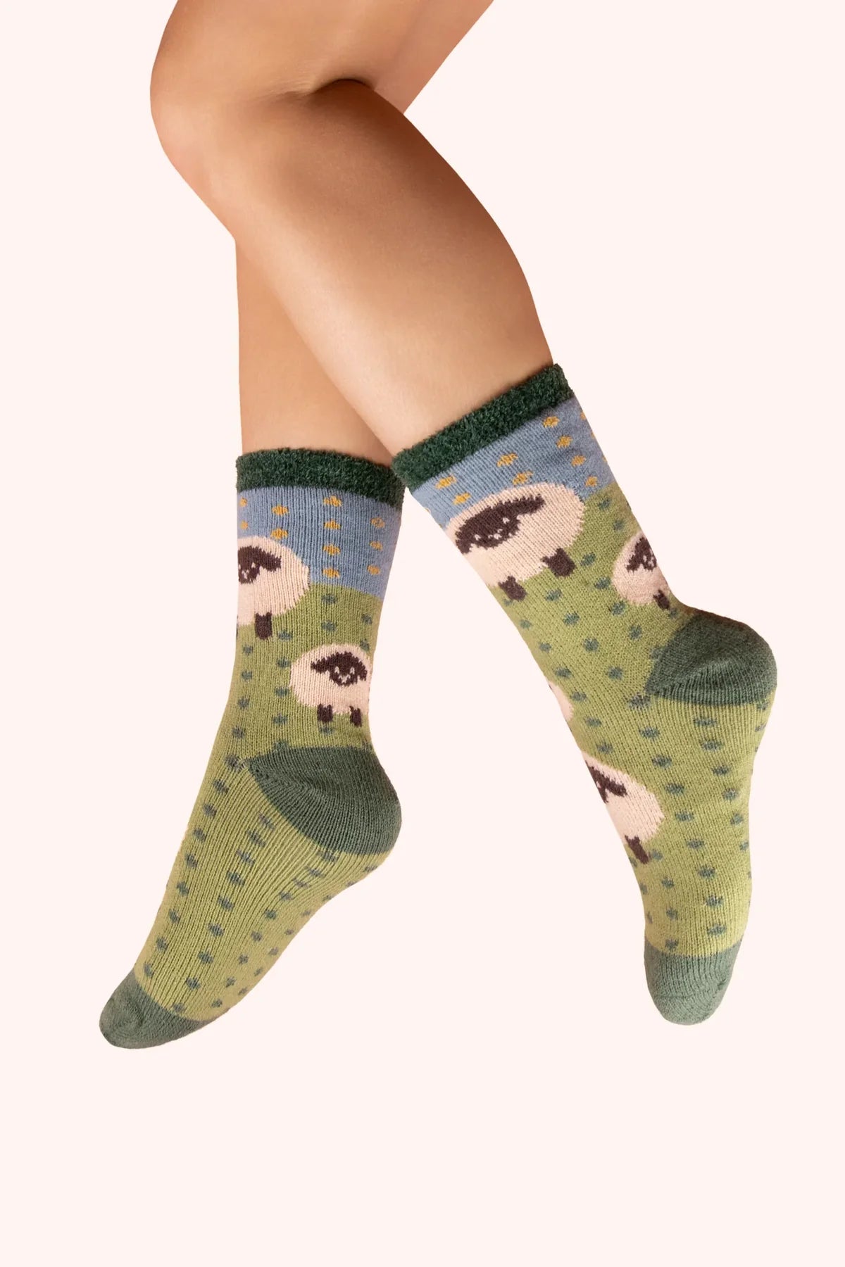POWDER Cosy Sheep Socks Multicolour
