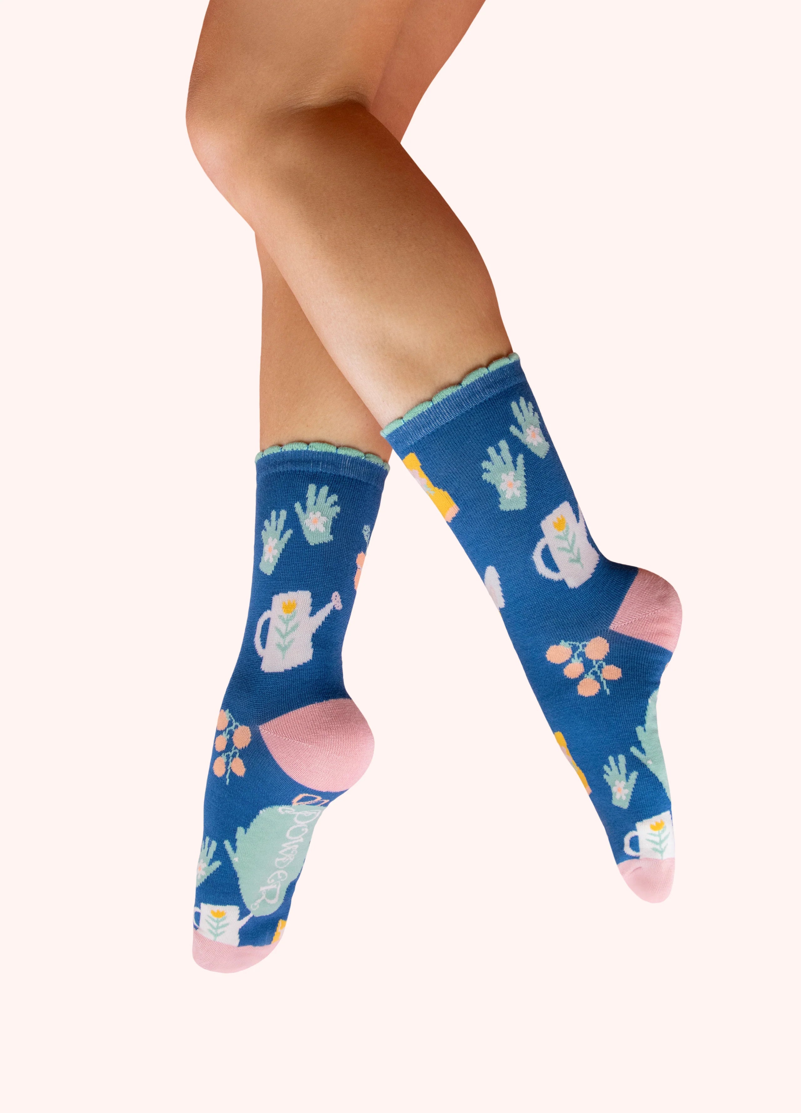 Powder Gardening Socks