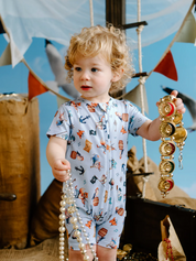 FLEUR HARRIS Sea Shanty Lasting Coverall - Sky