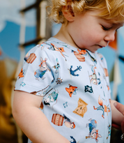 FLEUR HARRIS Sea Shanty Lasting Coverall - Sky