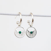 Love Lunamei Daystar Sol Earrings Silver