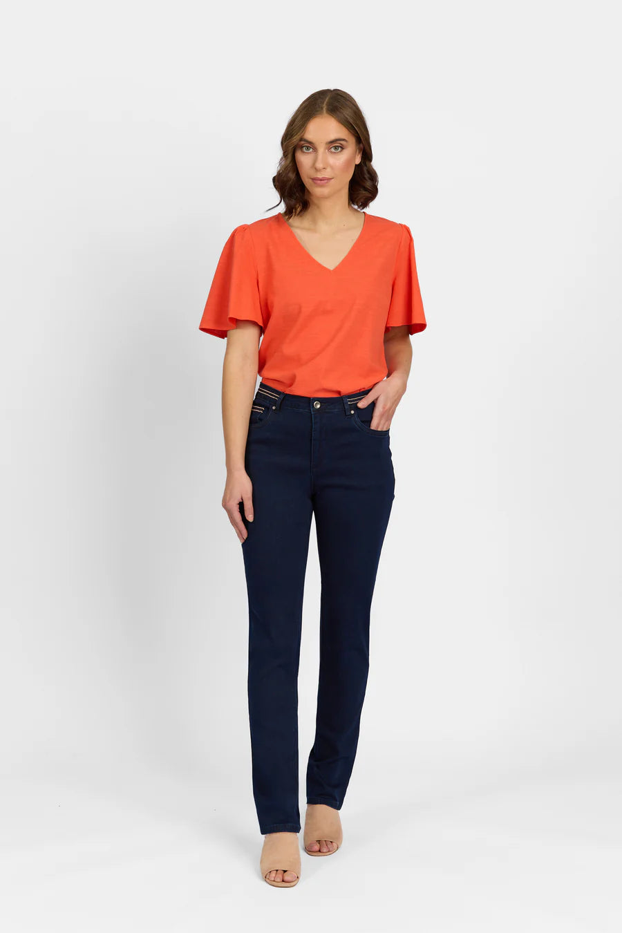 Indigo Denim - Swish Slim Leg Jean