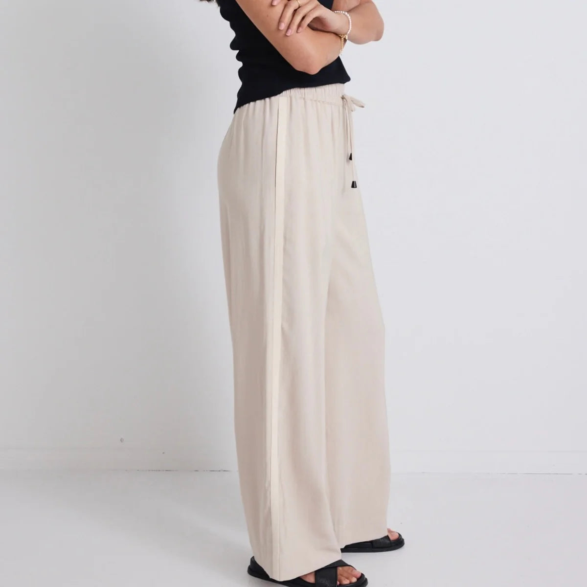 Townie stripe pants - sand