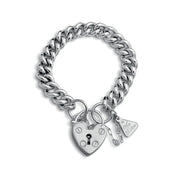Von Treskow Small Mama Heart padlock bracelet