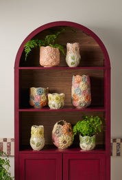 Petal Society Pot green