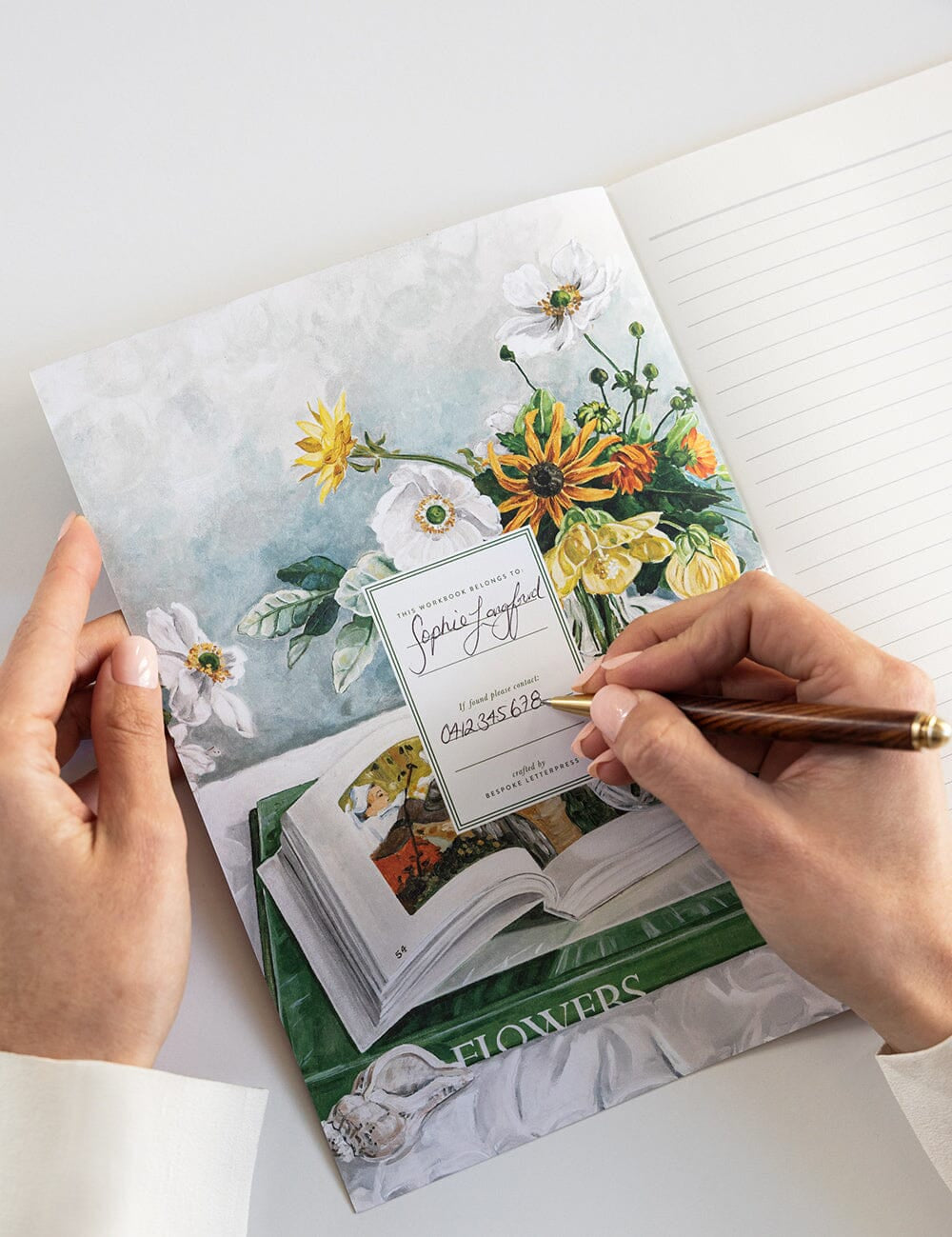April Blooms Workbook