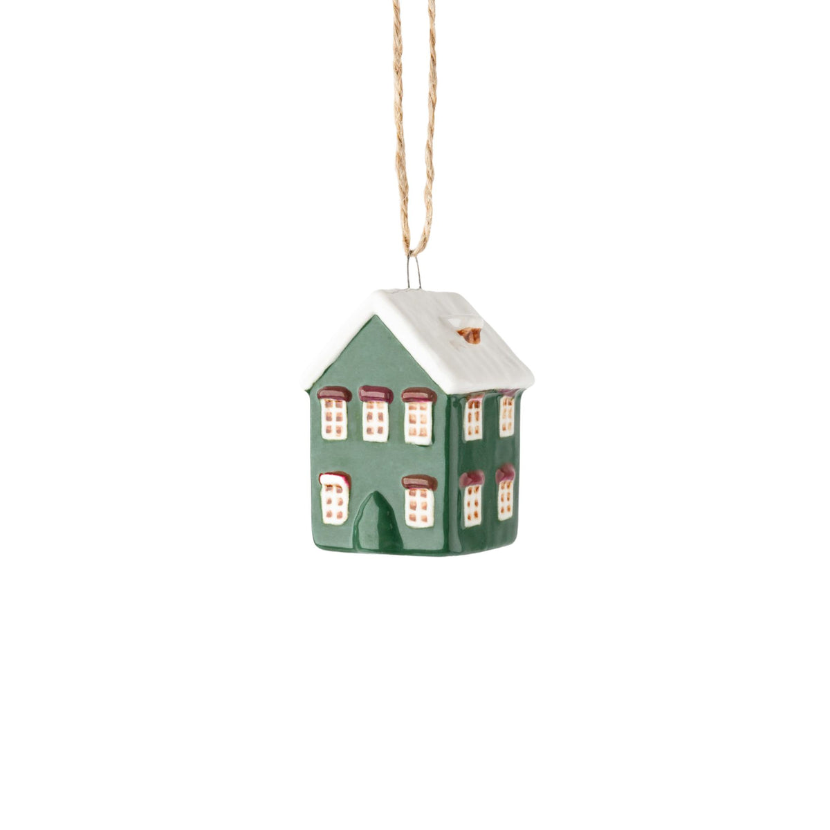 Hanging Mini House Green