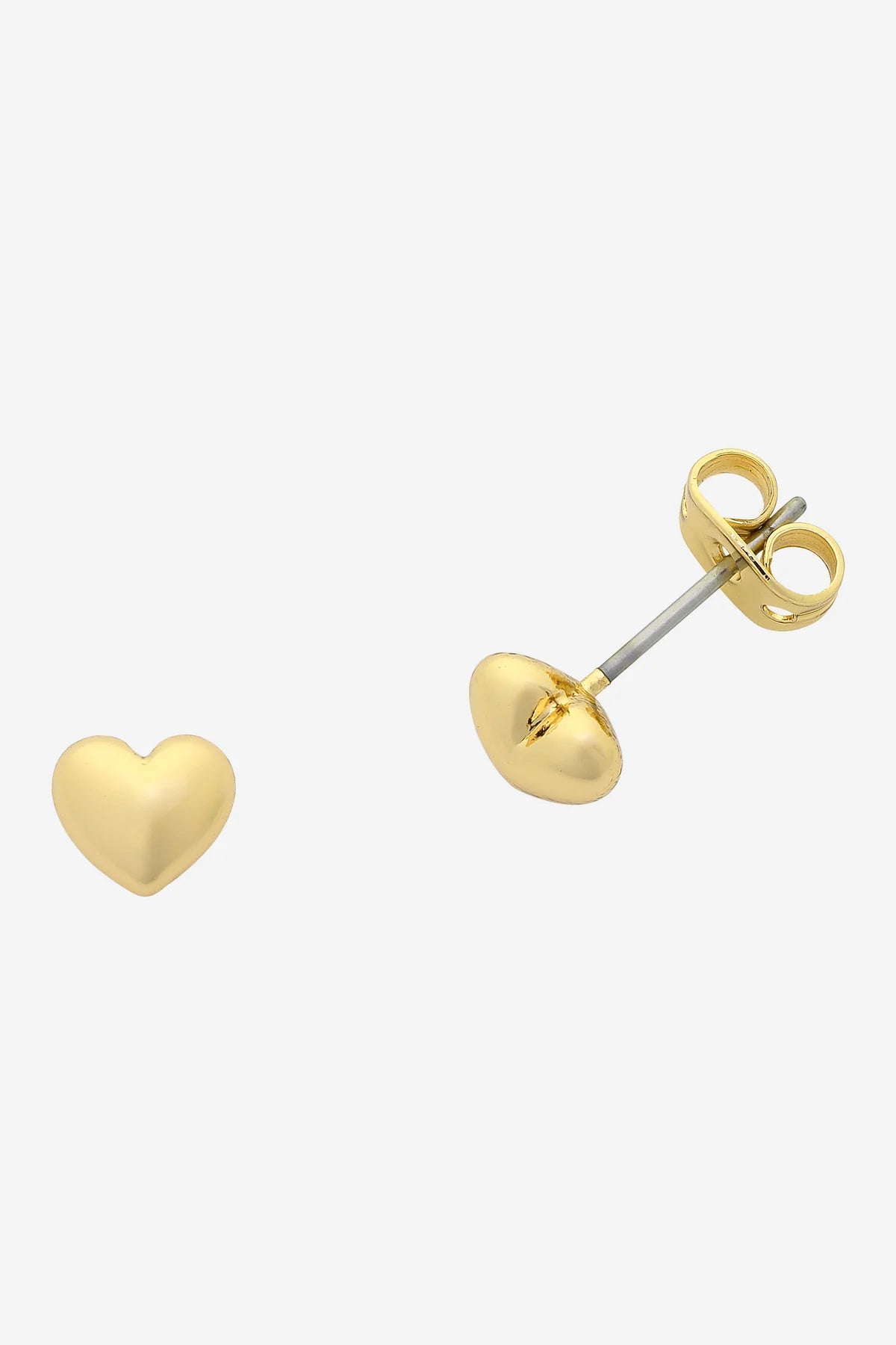 Winnie gold hear earrings