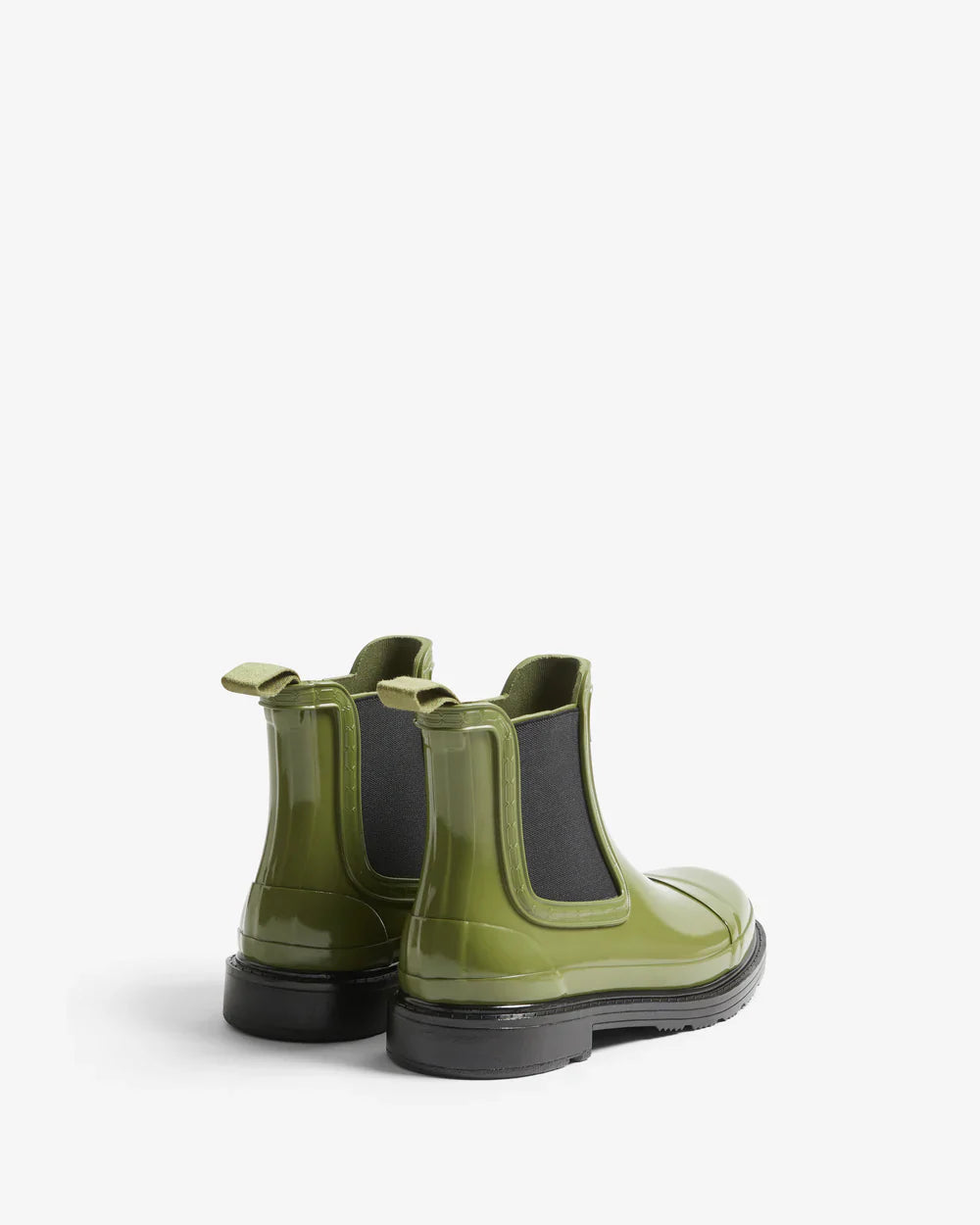 Hunter Women's Chelsea Commando Gloss Boot Lizard