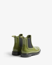 Hunter Women's Chelsea Commando Gloss Boot Lizard