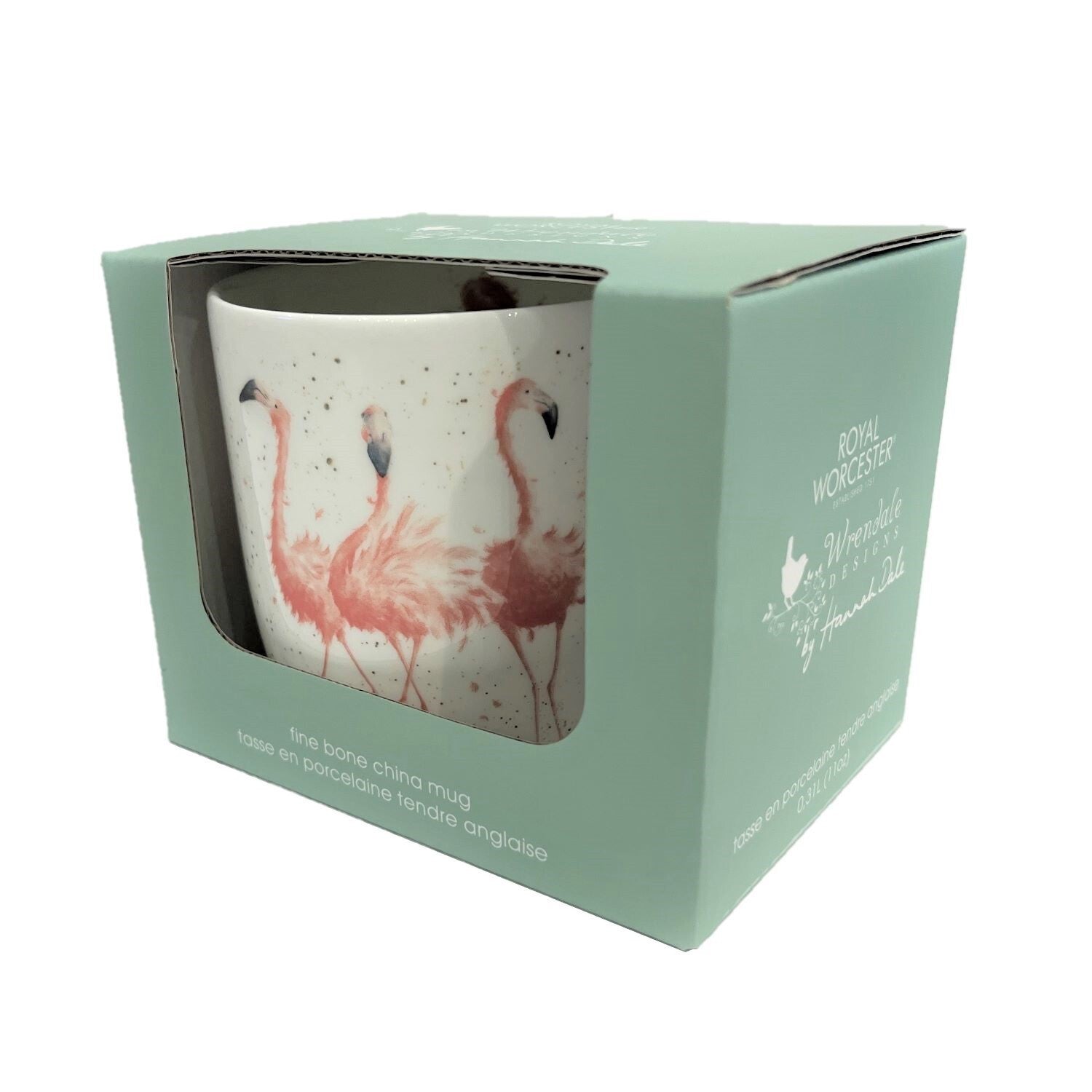 Royal Worcester Wrendale Designs Flamingo Mug