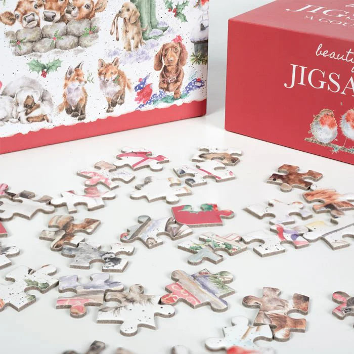 Wrendale Christmas Jigsaw Puzzle