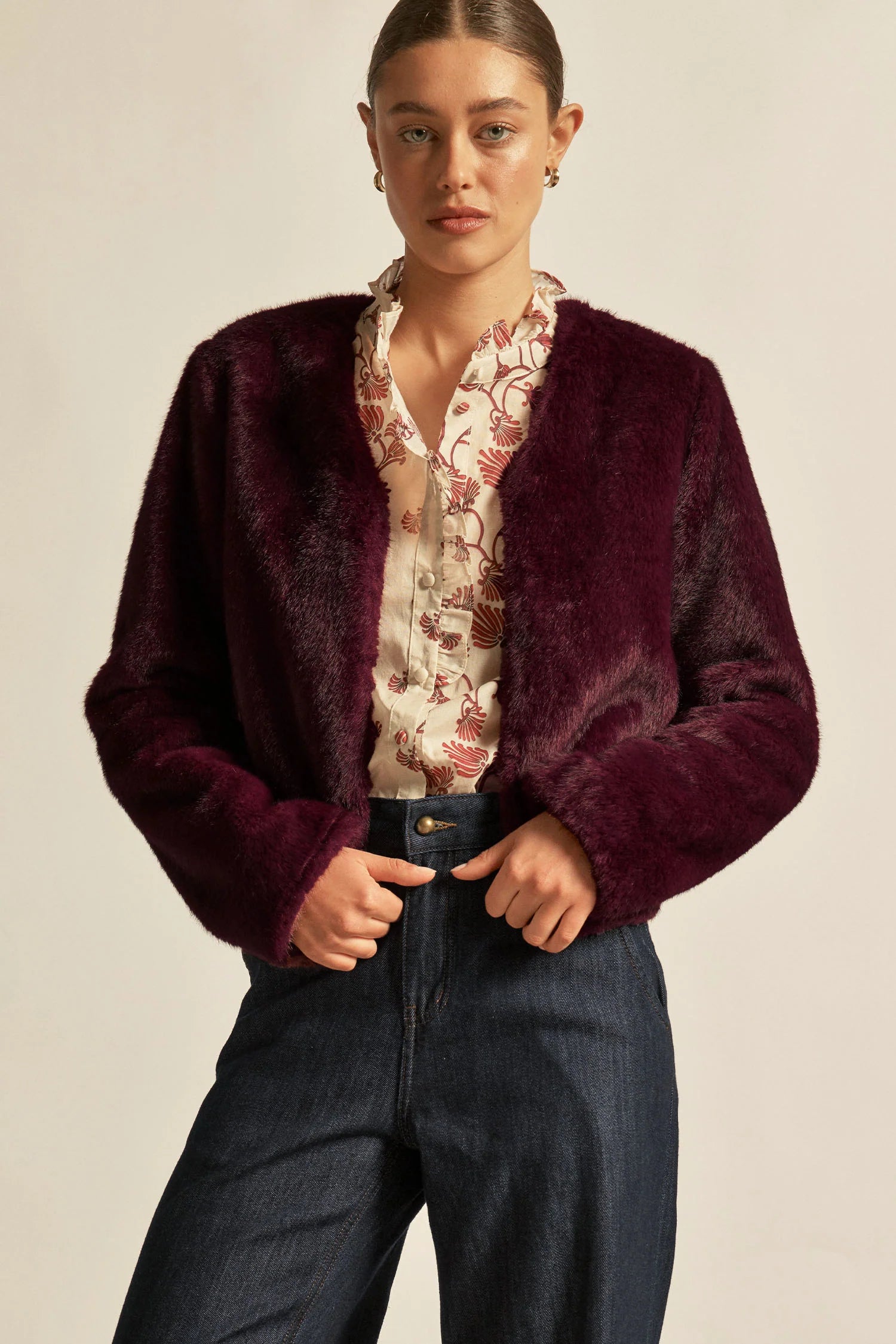 Zoe Kratzmann Dune Jacket Berry