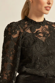 Zoe Kratzmann Glint Top Black