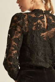 Zoe Kratzmann Glint Top Black