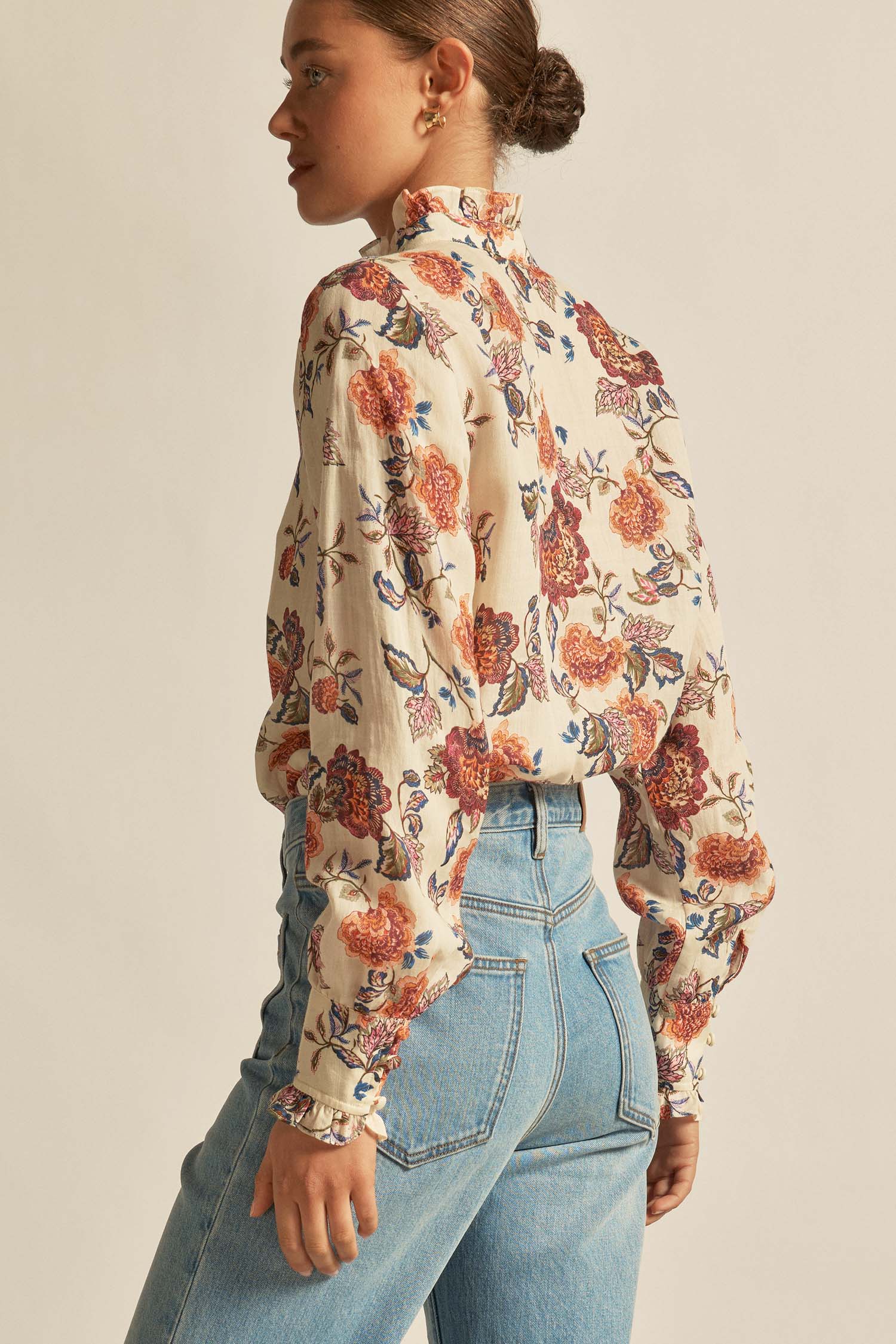 Zoe Kratzmann Stir Top heirloom bloom top