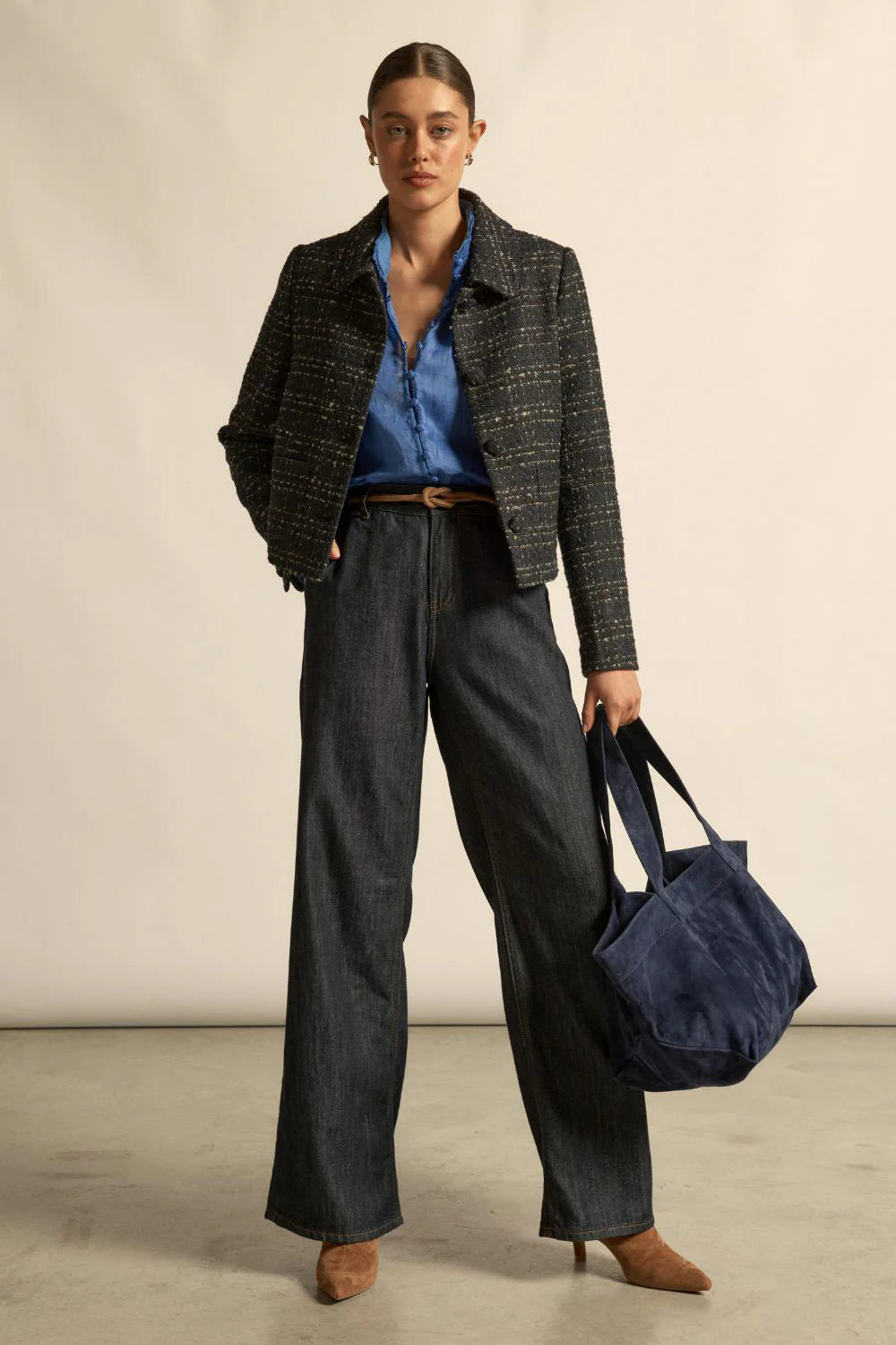 Zoe Kratzmann Plume Jacket Midnight check