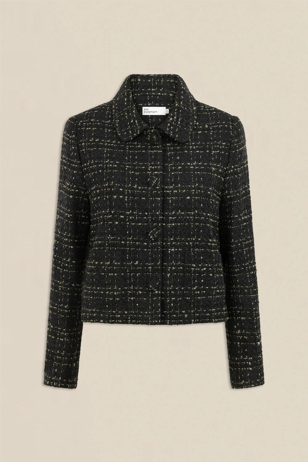 Zoe Kratzmann Plume Jacket Midnight check