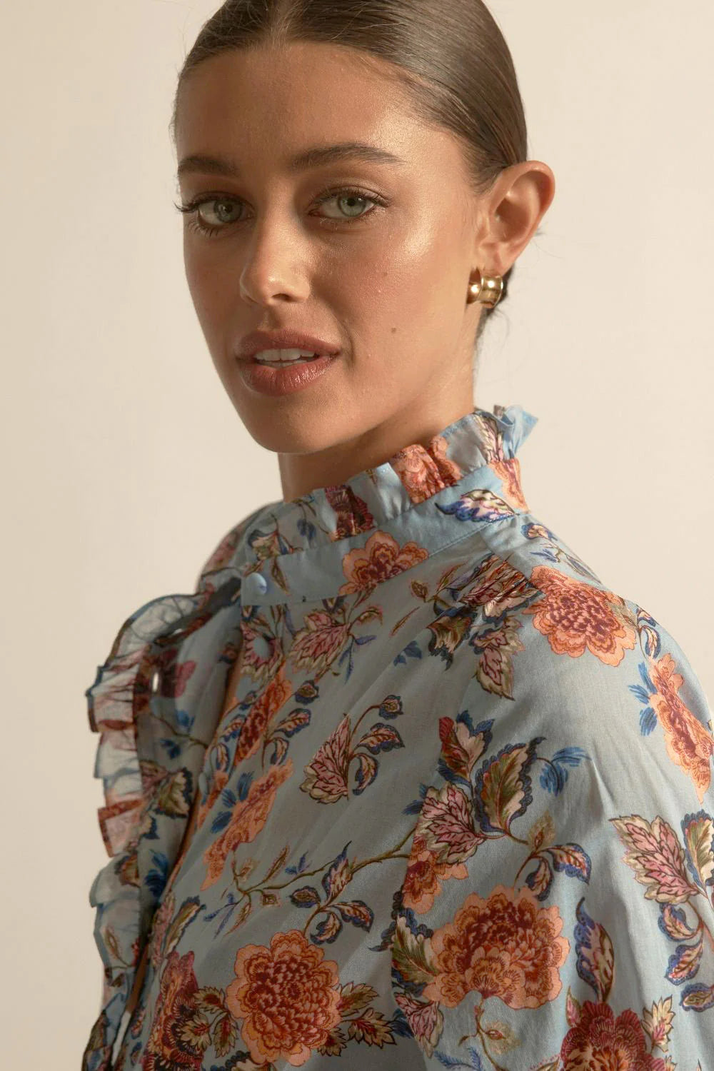 Zoe Kratzmann Brim Top twilight bloom