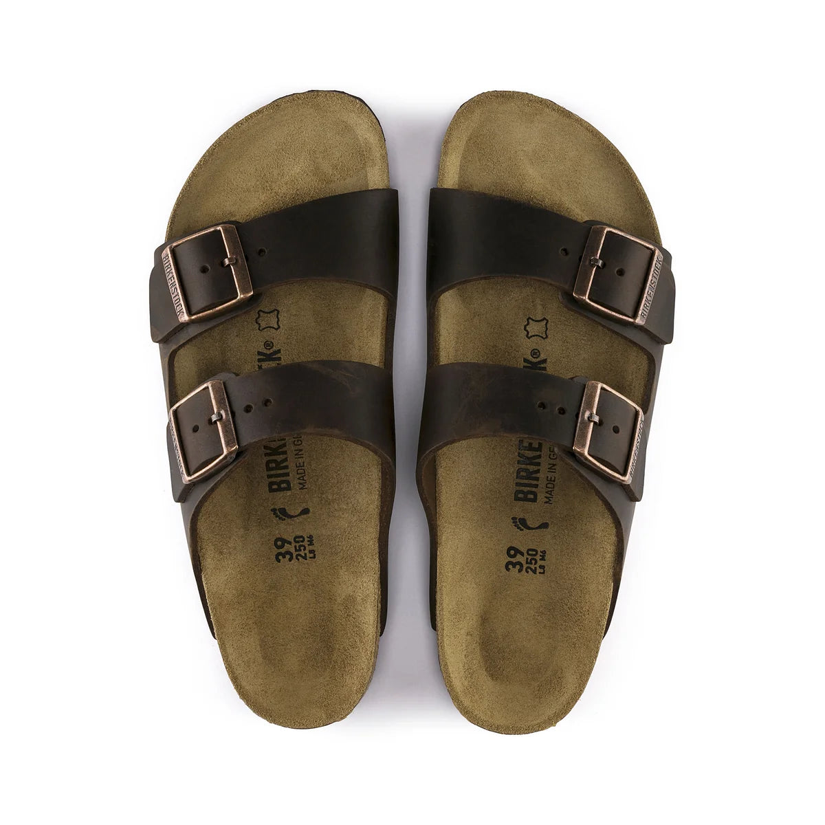 Birkenstock Arizona Habana Oiled Leather Regular