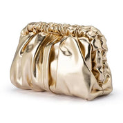 Betty Metallic Clutch gold
