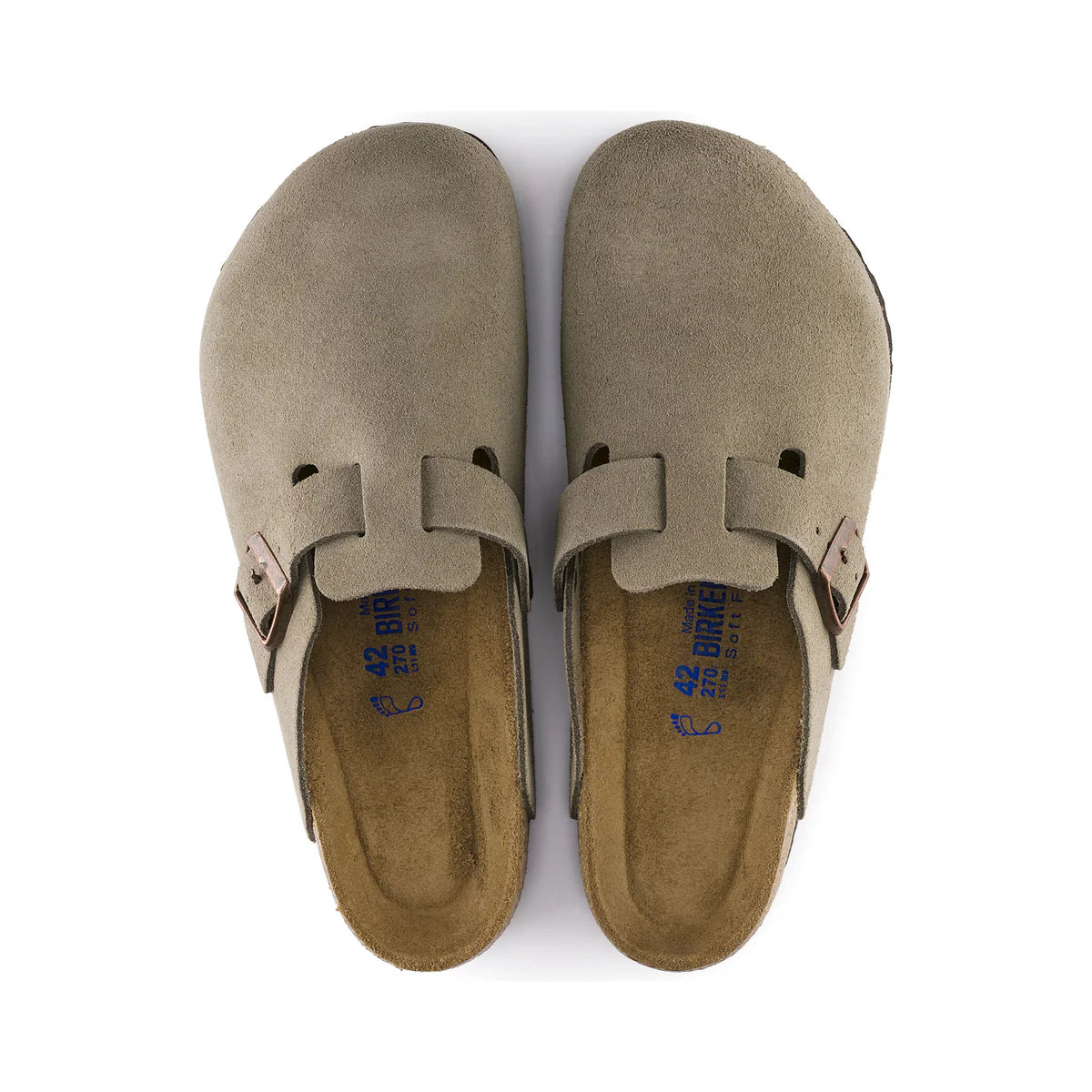 Birkenstock Boston BS Taupe Regular fit