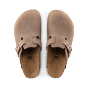 Birkenstock Boston Oiled leather Tobacco Brown Regular