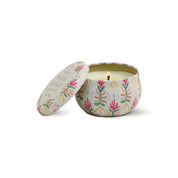 Bronzed Gardenia Tulip 2 oz tin Candle