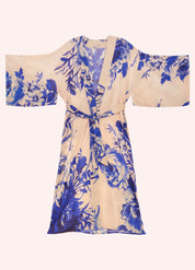 POWDER China Blue Long Kimono