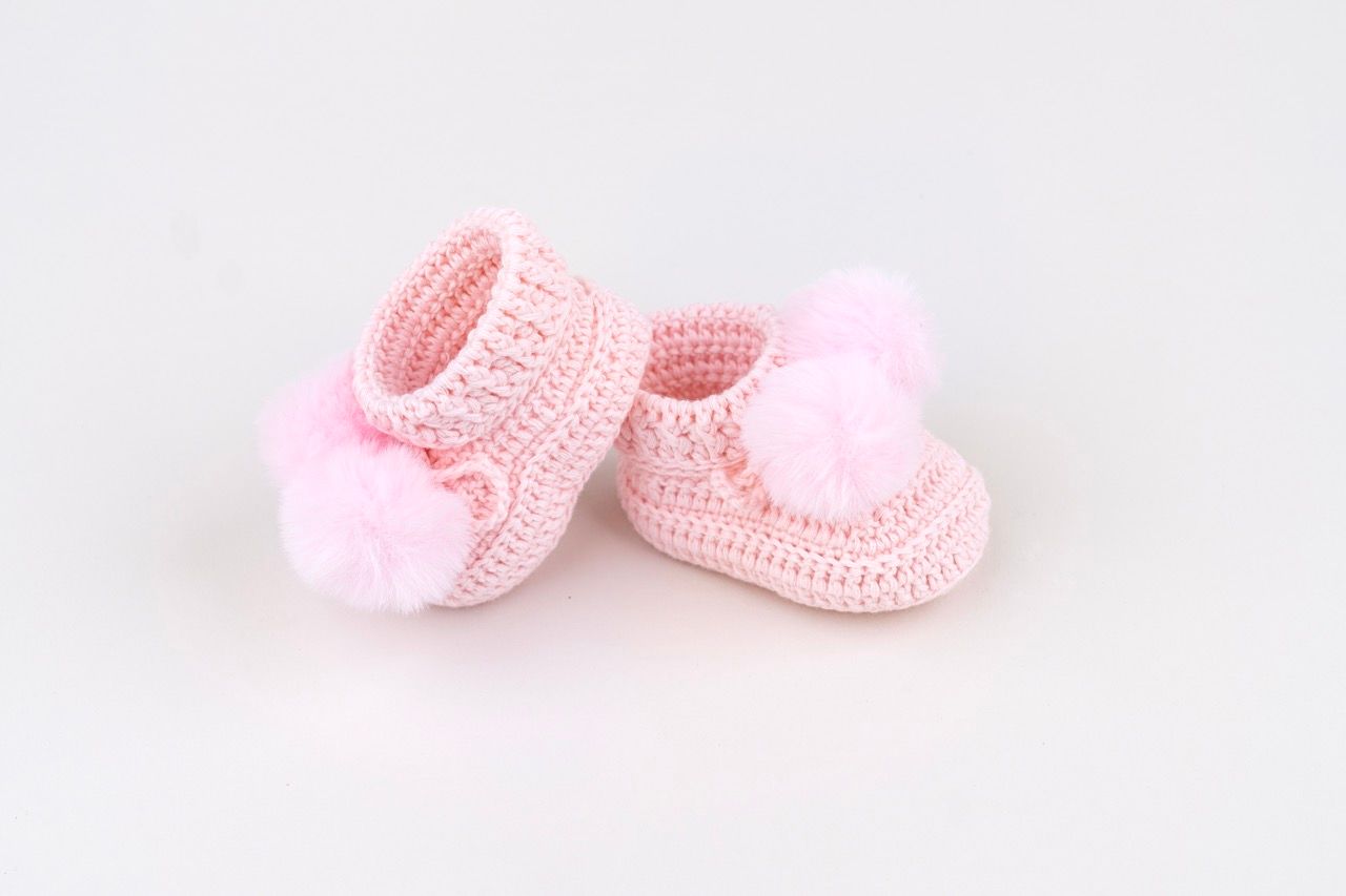 Dlux Topsy PomPom Bootees