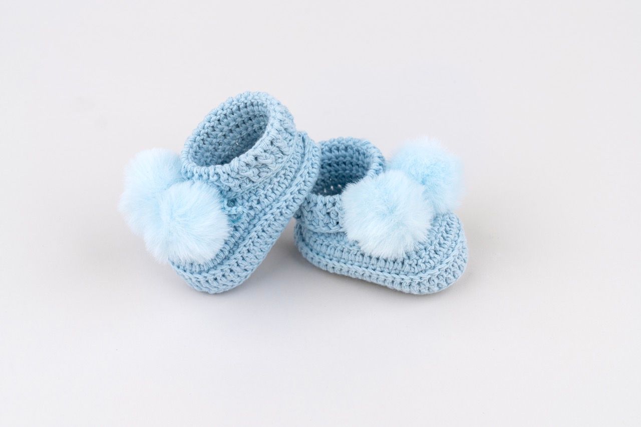 Dlux Topsy PomPom Bootees