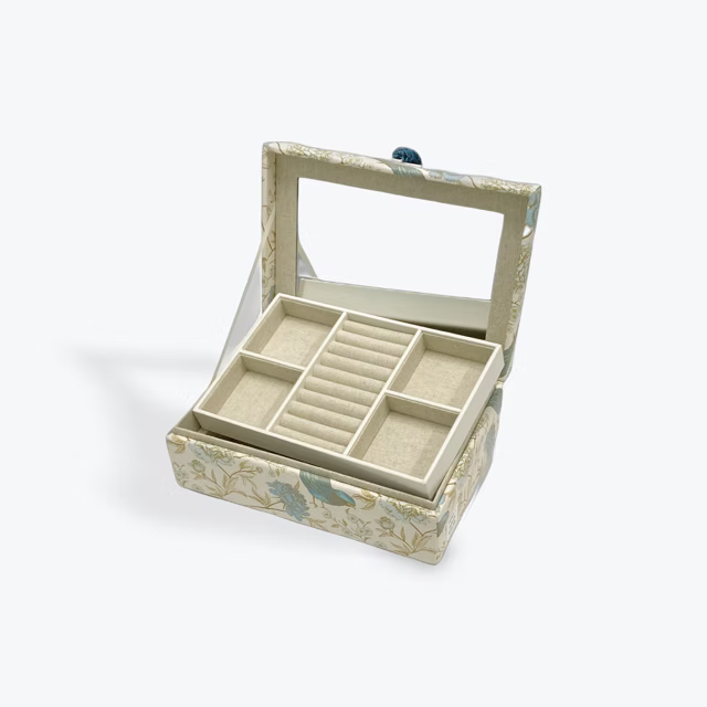 Aqua Bird Jewellery box