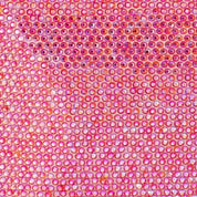 Edith Iridescent Clutch Pink