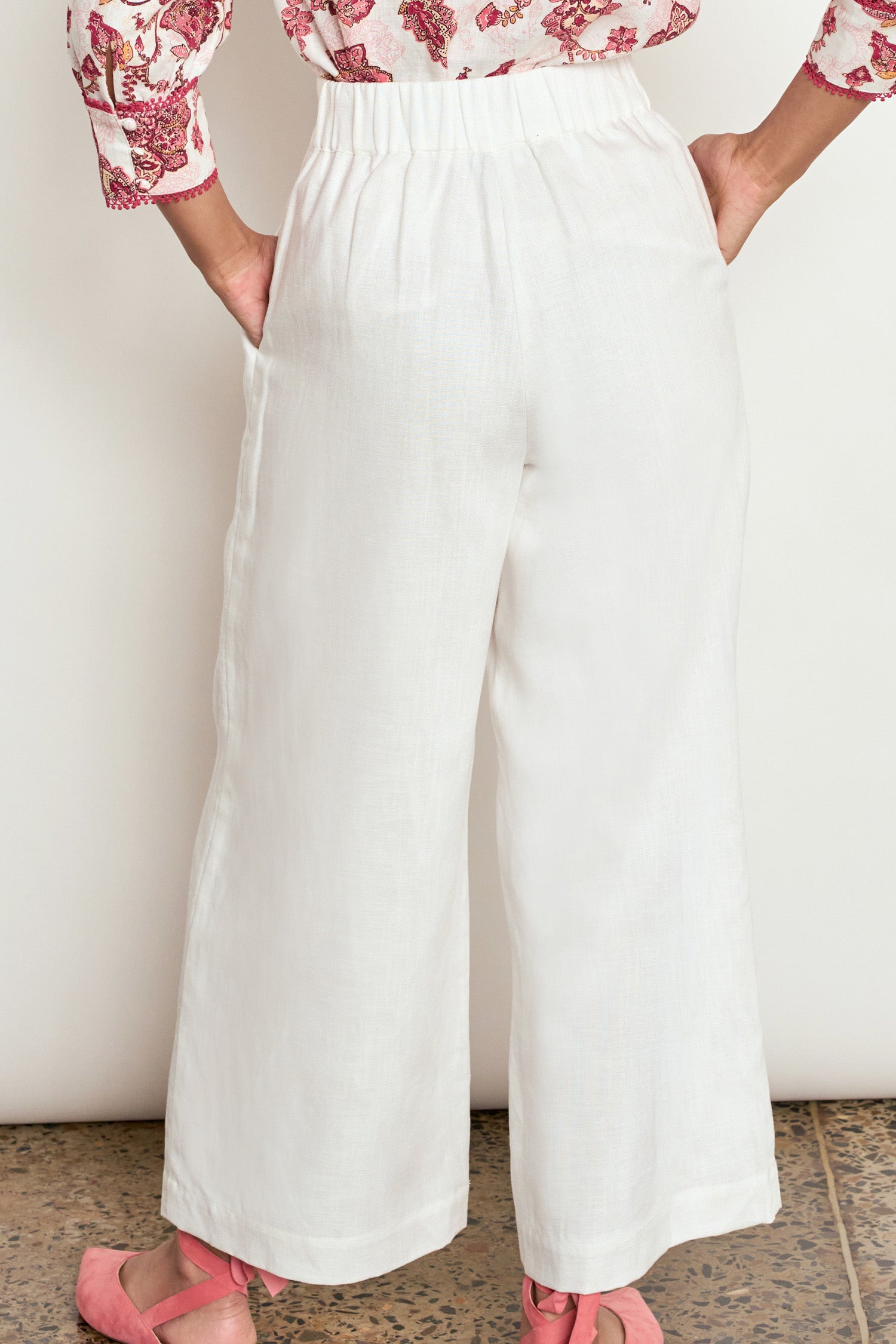 Frame Pant porcelain