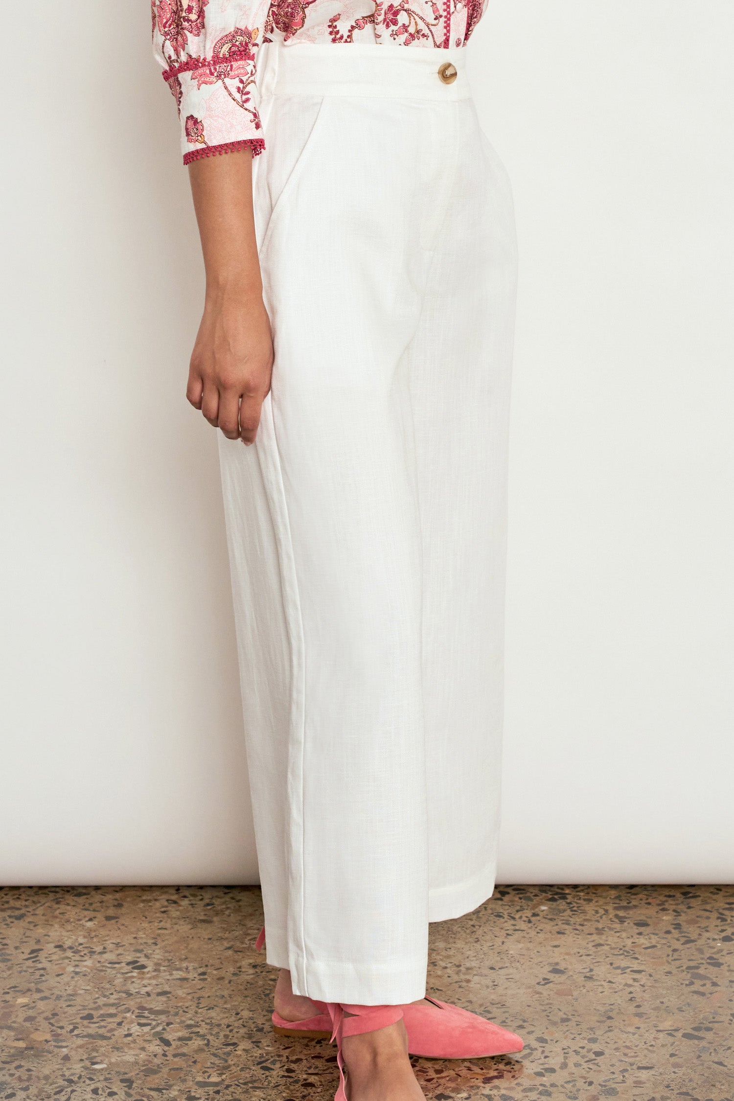 Frame Pant porcelain